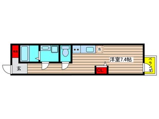 Ｐｒｅｃｈｅｒみなとの物件間取画像